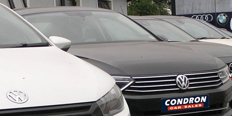 Condron Cars forecourt