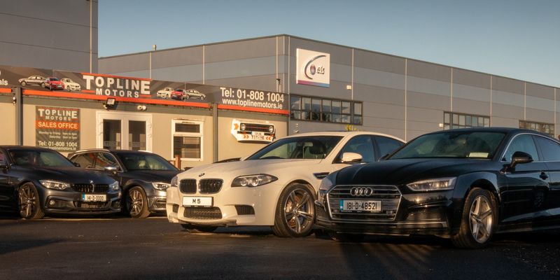 Topline Motors forecourt