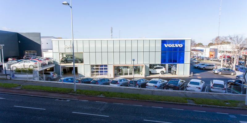 Spirit Volvo forecourt