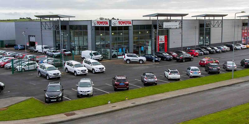 Cummins Car Centre forecourt