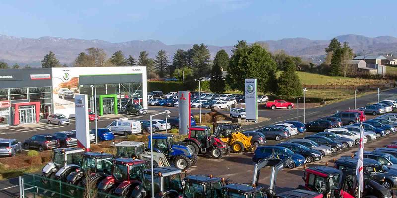 DMG Motors forecourt