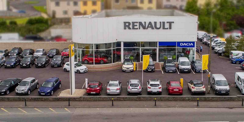 Donagh Hickey Motors forecourt