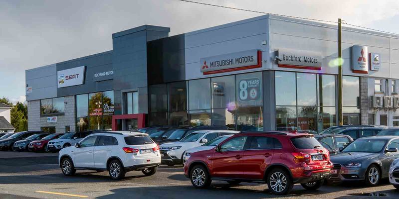 Rochford Motors forecourt