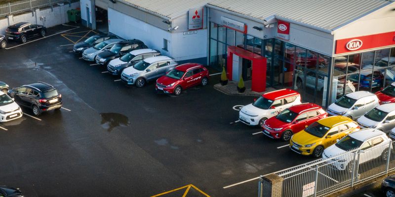 Ray Crofton Ltd forecourt