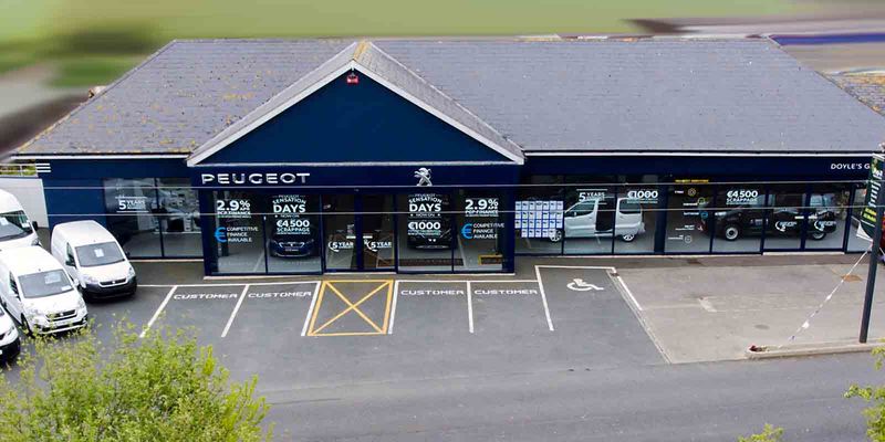 Doyles Garage Courtown Ltd forecourt