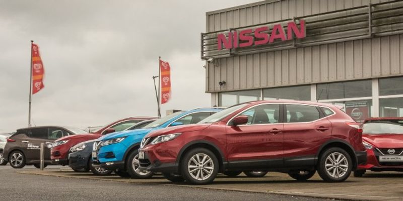 Dungarvan Motor Mall forecourt