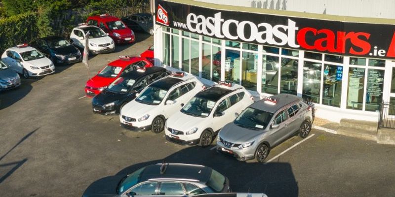 East Coast Cars forecourt