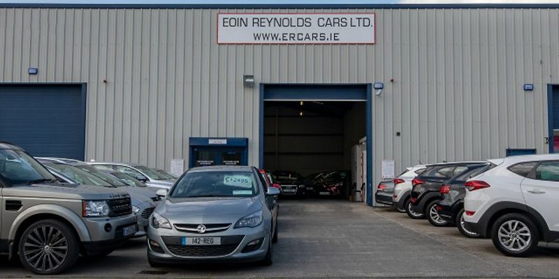 Eoin Reynolds Cars Ltd forecourt