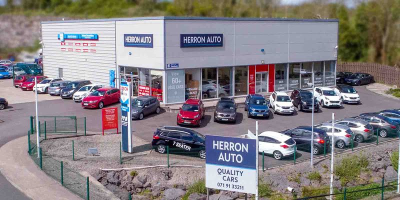 Herron Auto Donegal forecourt