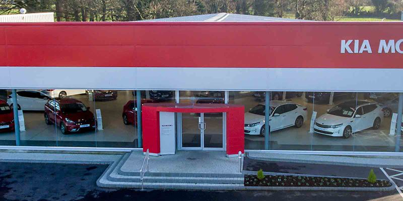 Horse & Jockey Car Sales forecourt
