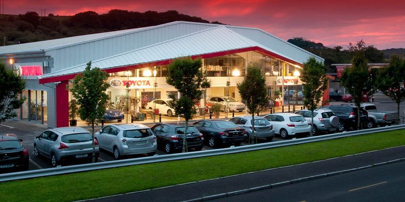 Grandons Toyota Cork forecourt