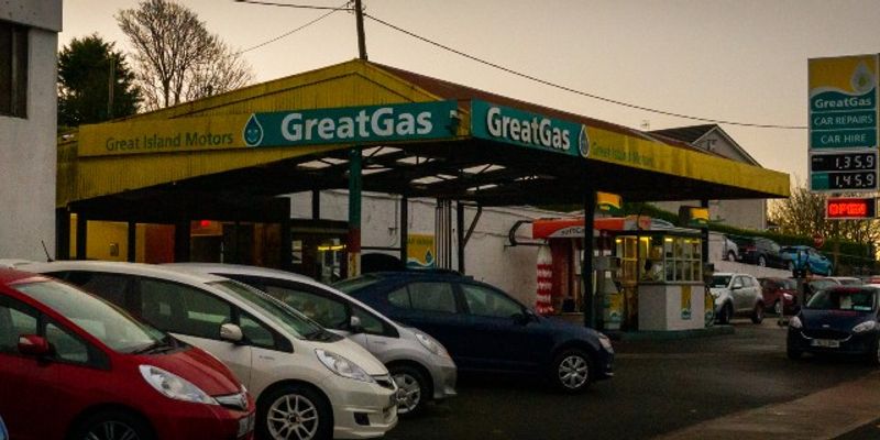 Great Island Motors forecourt