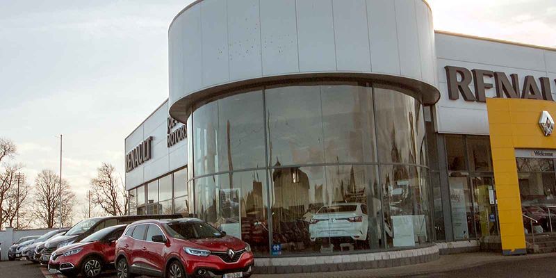 Joe Mallon Motors (Portlaoise) forecourt