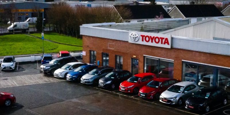 John Kennedy Motors forecourt