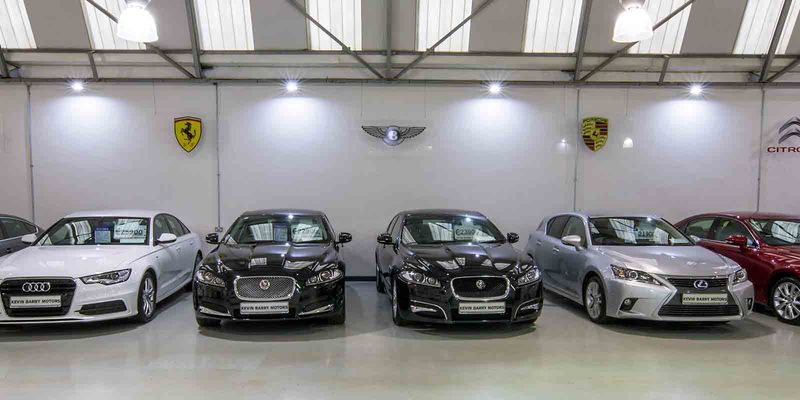 Kevin Barry Motors forecourt