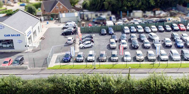 Mc Cormack Car Sales forecourt