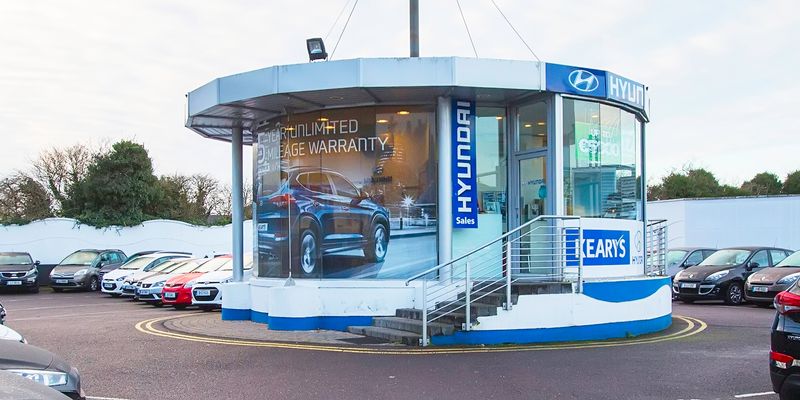 Kearys Hyundai Midleton forecourt
