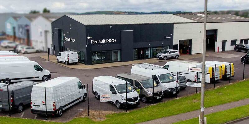 Kearys Renault PRO+ forecourt