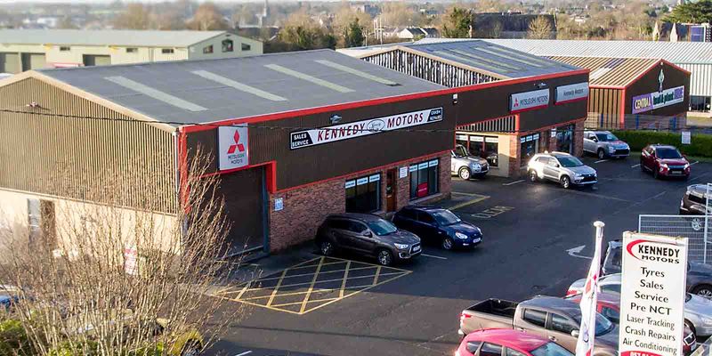 Kennedy Motors forecourt