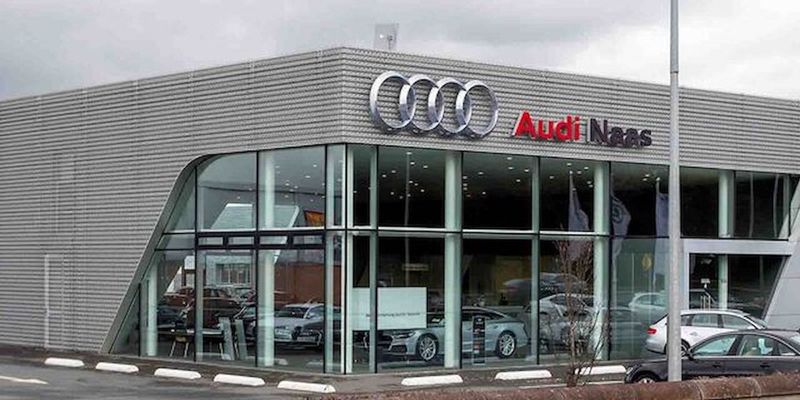 Audi Naas forecourt