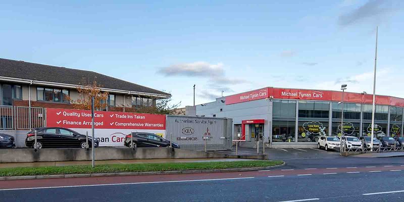 Michael Tynan Motors forecourt