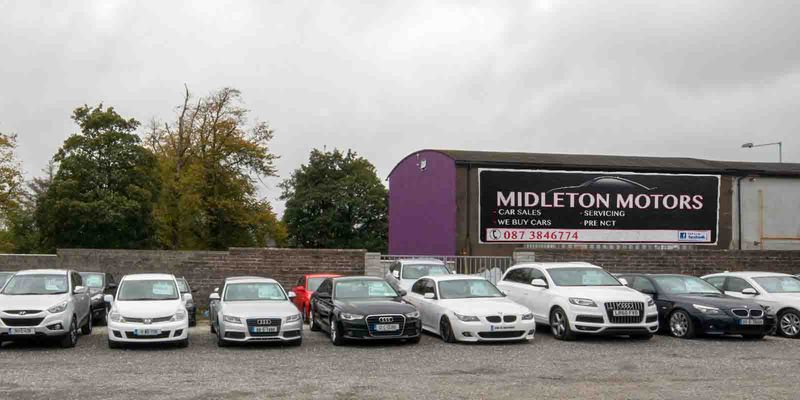 Midleton Motors forecourt