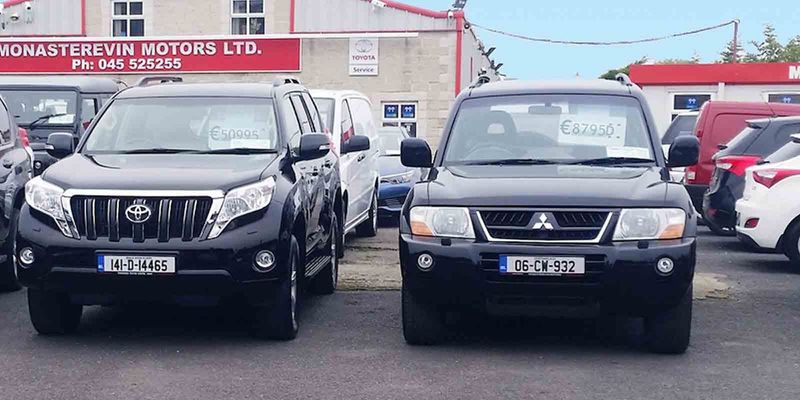 Monasterevin Motors Ltd forecourt