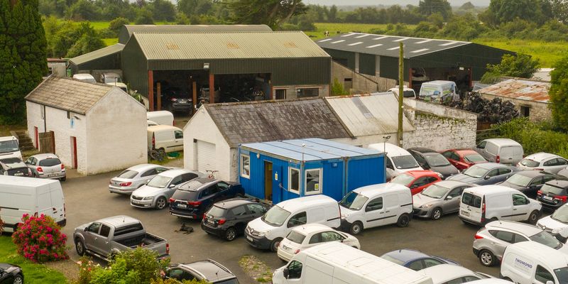 John Culhane Car Sales forecourt