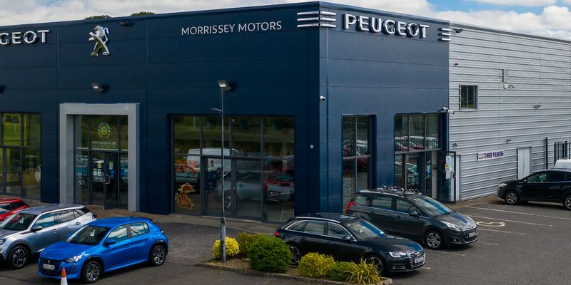 Morrissey Motors forecourt