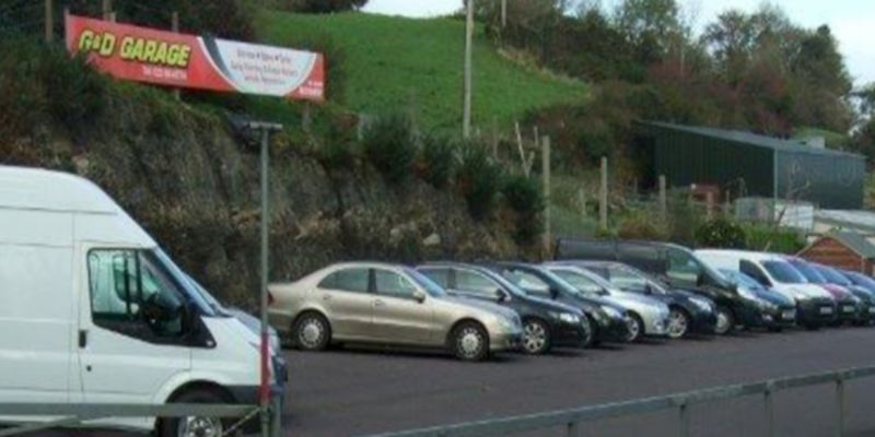 G&D Garage & Tyre Centre forecourt