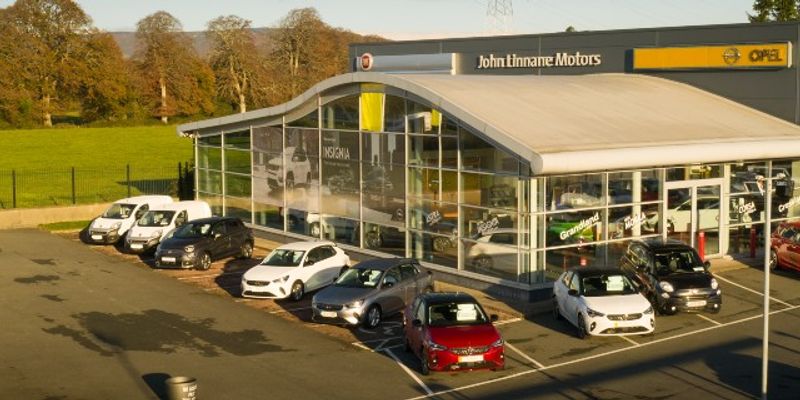 John Linnane Motors Ltd forecourt