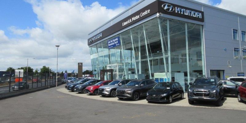 Limerick Motor Centre forecourt