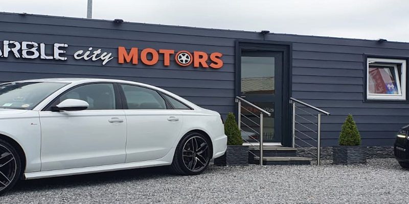 Marble City Motors forecourt