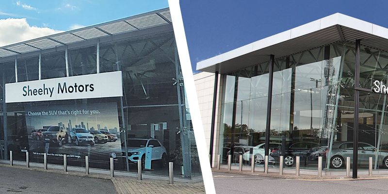 Sheehy Motors Carlow forecourt