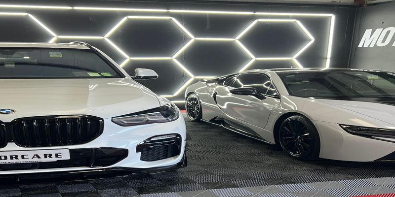 Motorcare Cars & Customising forecourt