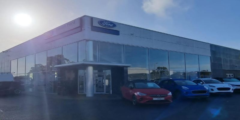 Navan Ford and Opel forecourt