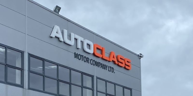 Auto Class Motors Ltd forecourt