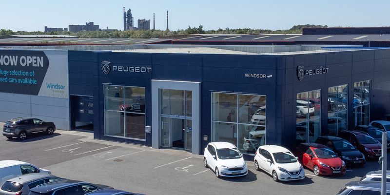 Windsor Drogheda Peugeot forecourt