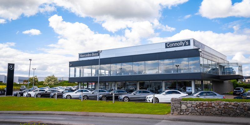 Connolly's Mercedes-Benz Galway forecourt