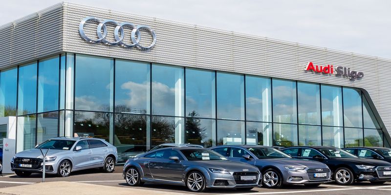 Audi Sligo - Connolly's forecourt
