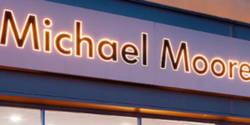 Michael Moore Car Sales Portarlington forecourt