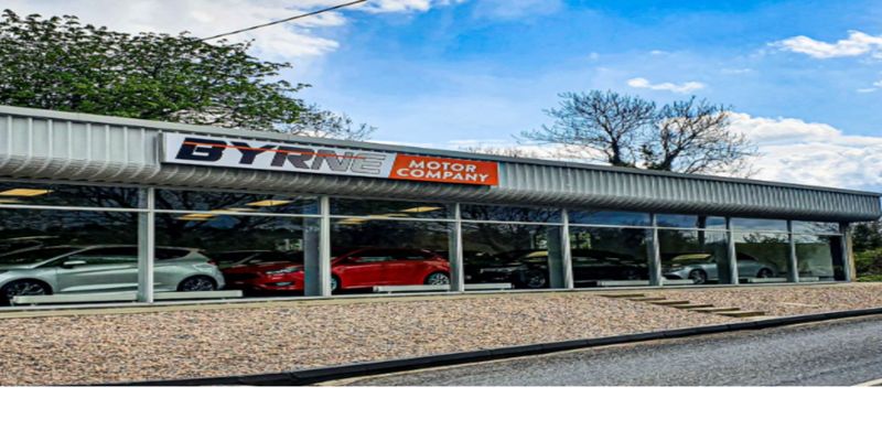 Byrne Motor Company forecourt