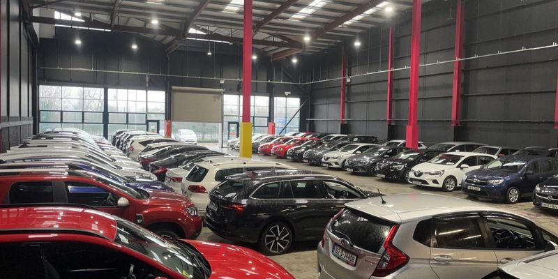 Kearys CarStore Limerick forecourt