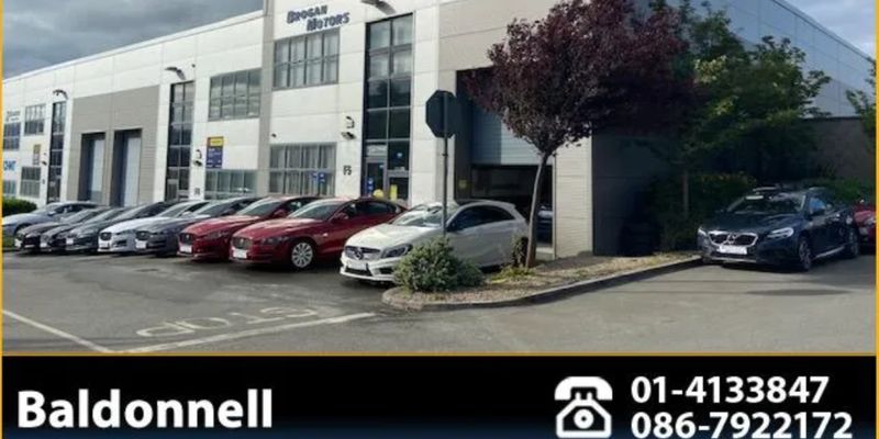 Brogan Motors forecourt