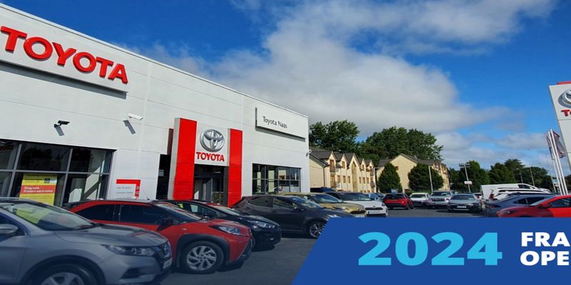 Toyota Naas forecourt