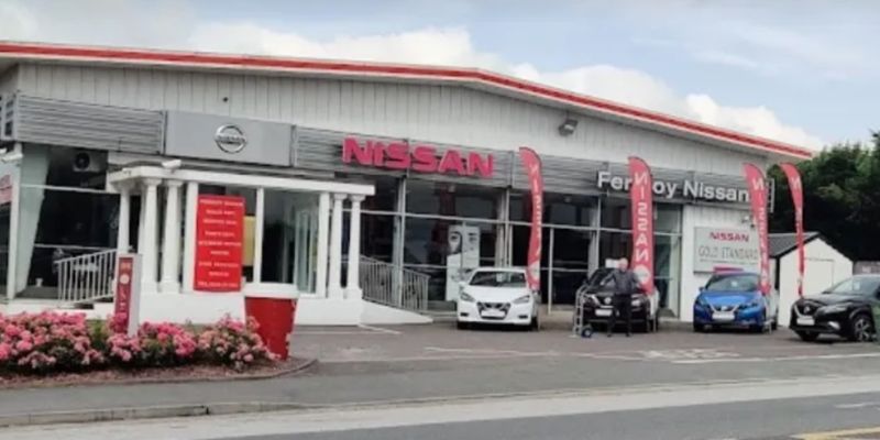 Fermoy Nissan forecourt