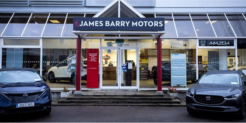 James Barry Motors Charleville forecourt