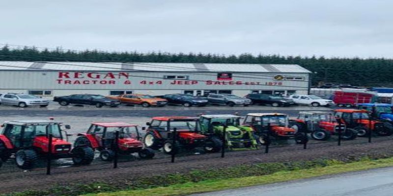 Regan Tractor & Machinery Sales forecourt