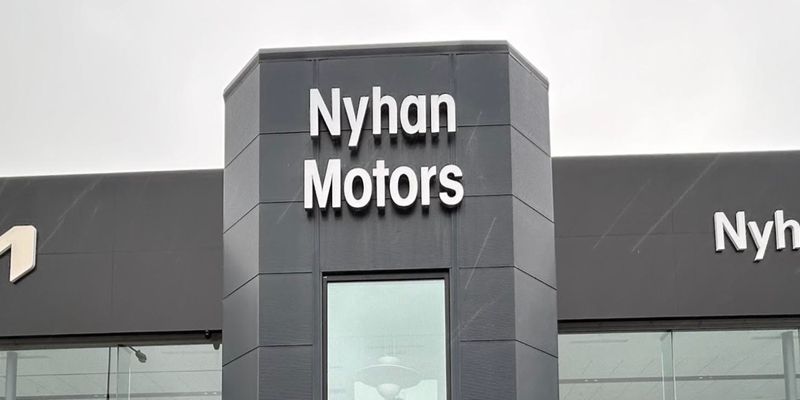 Nyhan Motors forecourt