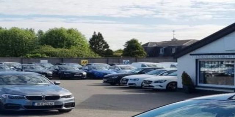 O'Regan Motors forecourt
